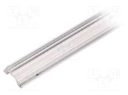 Profiles for LED modules; white; L: 1m; CORNER10; aluminium TOPMET