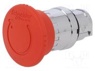 Switch: emergency stop; 22mm; Stabl.pos: 2; red; none; IP66; Pos: 2 