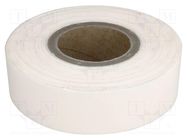 Tape: heat transfer; W: 50mm; L: 30m; Thk: 0.5mm; 3W/mK; white; 1TΩm Dexerials