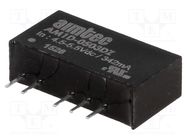 Converter: DC/DC; 1W; Uin: 4.5÷5.5V; Uout: 3.3VDC; Uout2: -3.3VDC AIMTEC