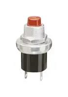 SWITCH, PUSHBUTTON, SPST-NO, 1A, 115V
