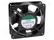 Fan: AC; axial; 115VAC; 120x120x38mm; 122m3/h; 37dBA; ball; 2150rpm SUNON