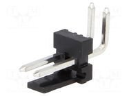 Connector: wire-board; socket; male; PIN: 2; MAS-CON; angled 90° PANCON