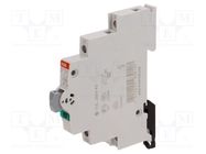 Module: pushbutton switch; 250VAC; 16A; for DIN rail mounting ABB