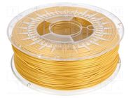 Filament: PLA; Ø: 1.75mm; golden; 200÷235°C; 1kg DEVIL DESIGN