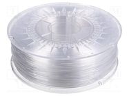 Filament: PET-G; Ø: 1.75mm; transparent; 220÷250°C; 1kg DEVIL DESIGN