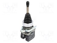 Switch: joystick; 22mm; Stabl.pos: 1; NO x2; black; none; 3A/240VAC SCHNEIDER ELECTRIC