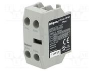 Auxiliary contacts; Series: CTX3; Leads: screw terminals; front LEGRAND