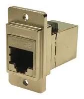 ADAPTER, RJ45 JACK-JACK, 8P8C, CAT5E