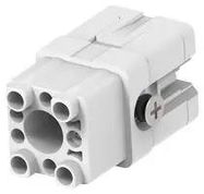 HYBRID INSERT, FEMALE, 4+4+6+PE, CRIMP