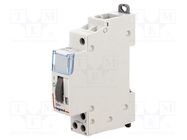 Relay: installation; bistable,impulse; NO; Ucoil: 230VAC; PB400 LEGRAND