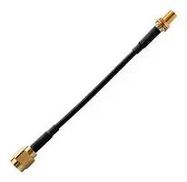 CBL ASSY, SMA BLKHD JACK-SMA PLUG, 0.1M
