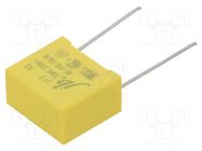 Capacitor: polypropylene; X2; 330nF; 18x15.5x9.5mm; THT; ±10%; 15mm Jb Capacitors