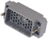 RACK & PANEL CONNECTOR, PLUG, 38 POSITION