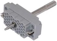 RACK & PANEL CONNECTOR, RECEPTACLE, 38 POSITION