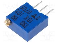 Potentiometer: mounting; multiturn; 10kΩ; 500mW; THT; ±10%; linear VISHAY