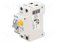 RCBO breaker; Inom: 16A; Ires: 30mA; Poles: 1+N; 230VAC; IP20; PKNM EATON ELECTRIC