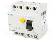 RCD breaker; Inom: 100A; Ires: 30mA; Max surge current: 250A; IP40 EATON ELECTRIC