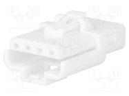 Connector: wire-wire; plug; hermaphrodite; Ditto; 3mm; PIN: 4; 4.6A MOLEX