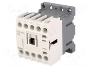 Contactor: 3-pole; NO x3; Auxiliary contacts: NC; 230VAC; 12A LEGRAND