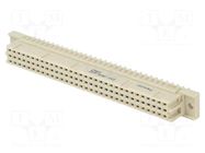 Connector: DIN 41612; socket; female; PIN: 64; HI-CON; straight; 3A PANCON