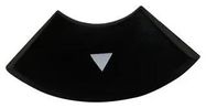 CAP, ROCKER/TACTILE SW, DOWN ARROW, BLK