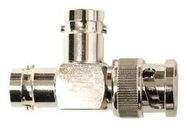 RF ADAPTER, BNC JACK-PLUG/JACK, 50 OHM