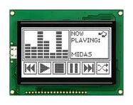 LCD MODULE, WHITE, 128 X 64P, COB, 5V