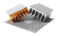 THERMAL PAD, 130X130X1MM, SILICONE