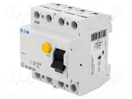 RCD breaker; Inom: 40A; Ires: 30mA; Max surge current: 3kA; Poles: 4 EATON ELECTRIC