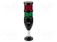 Signaller: signalling column; LED; red/green; 24VDC; 24VAC; IP66 EATON ELECTRIC