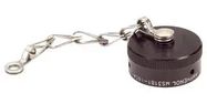 DUST CAP W/ CHAIN, RCPT, SIZE 18