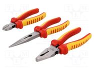 Kit: pliers; 1kVAC; bag; 3pcs. AVIT