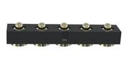 CONN, POGO PIN HDR, 5P, 1R, 2.54MM, SMT
