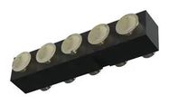 CONN, POGO PIN HDR, 5P, 1R, 2.5MM, SMT