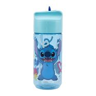 Water bottle with Straw for Kids STOR 75036 430 ml Stitch Palms (blue), Stor