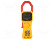 Meter: multifunction; digital,pincers type; Øcable: 58mm; LCD FLUKE