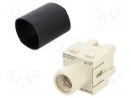 Connector: HDC; module; female; Han-Modular®; PIN: 1; 200A; 1000V HARTING