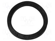 Gasket; NBR caoutchouc; Thk: 3mm; Øint: 28.3mm; Øout: 33.5mm; PG21 BM GROUP