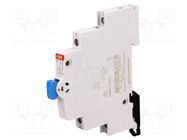 Module: pushbutton switch; 250VAC; 16A; for DIN rail mounting ABB