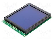 Display: LCD; graphical; 160x128; STN Negative; blue; LED; PIN: 20 RAYSTAR OPTRONICS