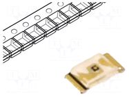 LED; orange; SMD; 0603; 45÷280mcd; 2÷2.4VDC; 1.6x0.8x0.3mm; 130° LITEON