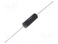 Resistor: wire-wound; THT; 100mΩ; 5W; ±1%; Ø8.4x23.8mm; -55÷275°C OHMITE