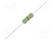 Resistor: wire-wound; ceramic; THT; 10kΩ; 2W; ±10%; Ø7x16mm OHMITE