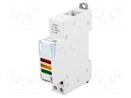 LED indicator; 230/400VAC; for DIN rail mounting LEGRAND