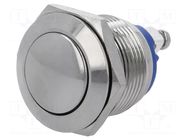 Switch: vandal resistant; Pos: 2; SPST-NO; 0.5A/220VAC; 2A/36VDC ONPOW