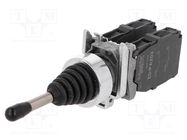 Switch: joystick; 22mm; Stabl.pos: 1; NO x4; black; none; 3A/240VAC SCHNEIDER ELECTRIC