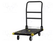Hand truck; 680x430x800mm; Work.surface dim: 610x400mm; platform NEWBRAND