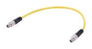 ENET CABLE, SPE PLUG-PLUG, YELLOW, 300MM