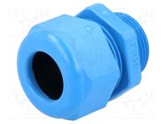 Cable gland; M25; 1.5; IP68; polyamide; blue; UL94V-0; HSK-K HUMMEL